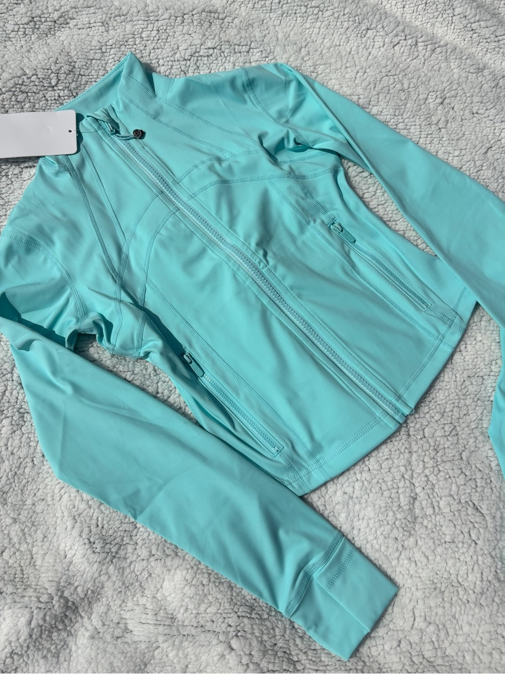Aqua Zip-Front Performance Jacket - Women